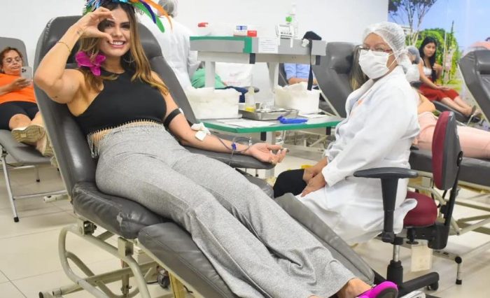 Vereadora Pollyanna Rocha incentiva doação de sangue