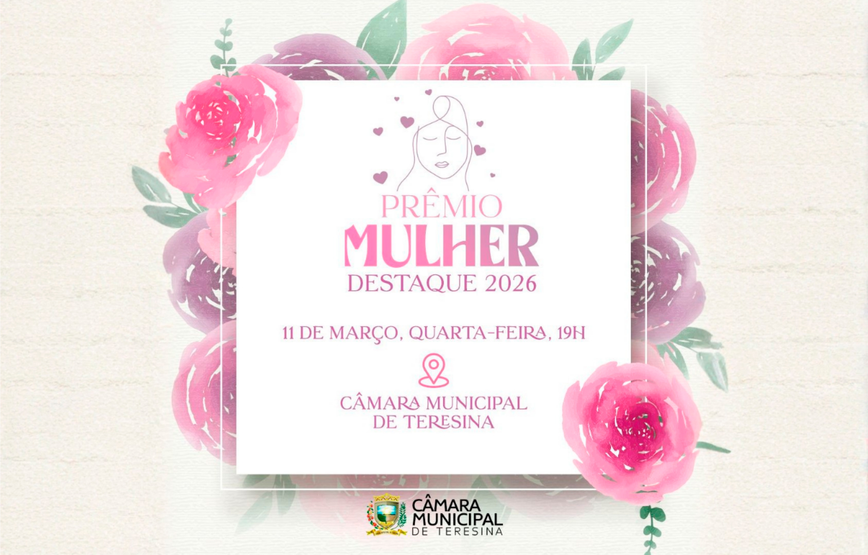 Sessão especial homenageia Mulheres Destaque 2026 na Câmara de Teresina