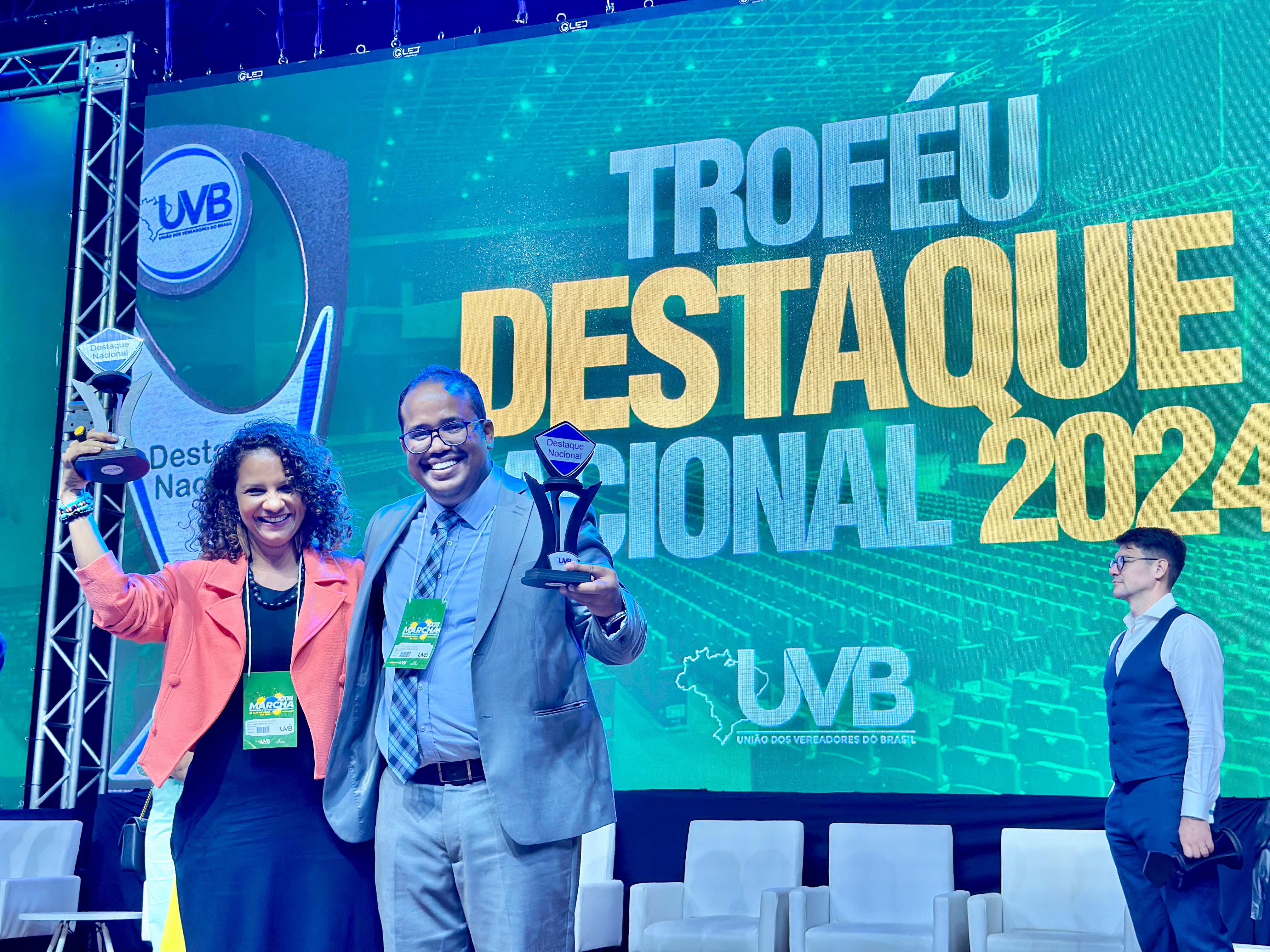 Câmara de Teresina recebe dois prêmios na XXIII Marcha dos Gestores Municipais em Brasília